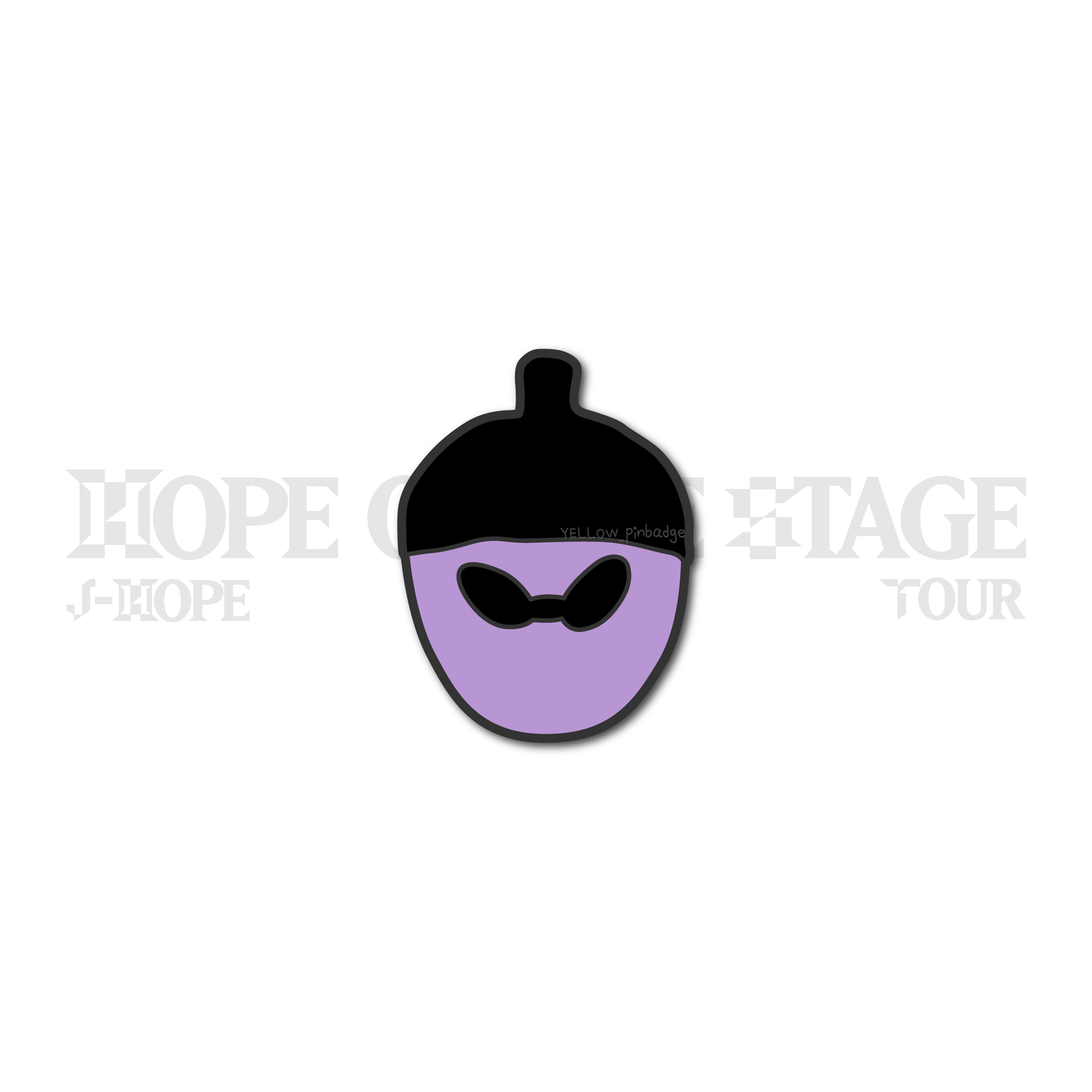 HOS ACORN Enamel Pin