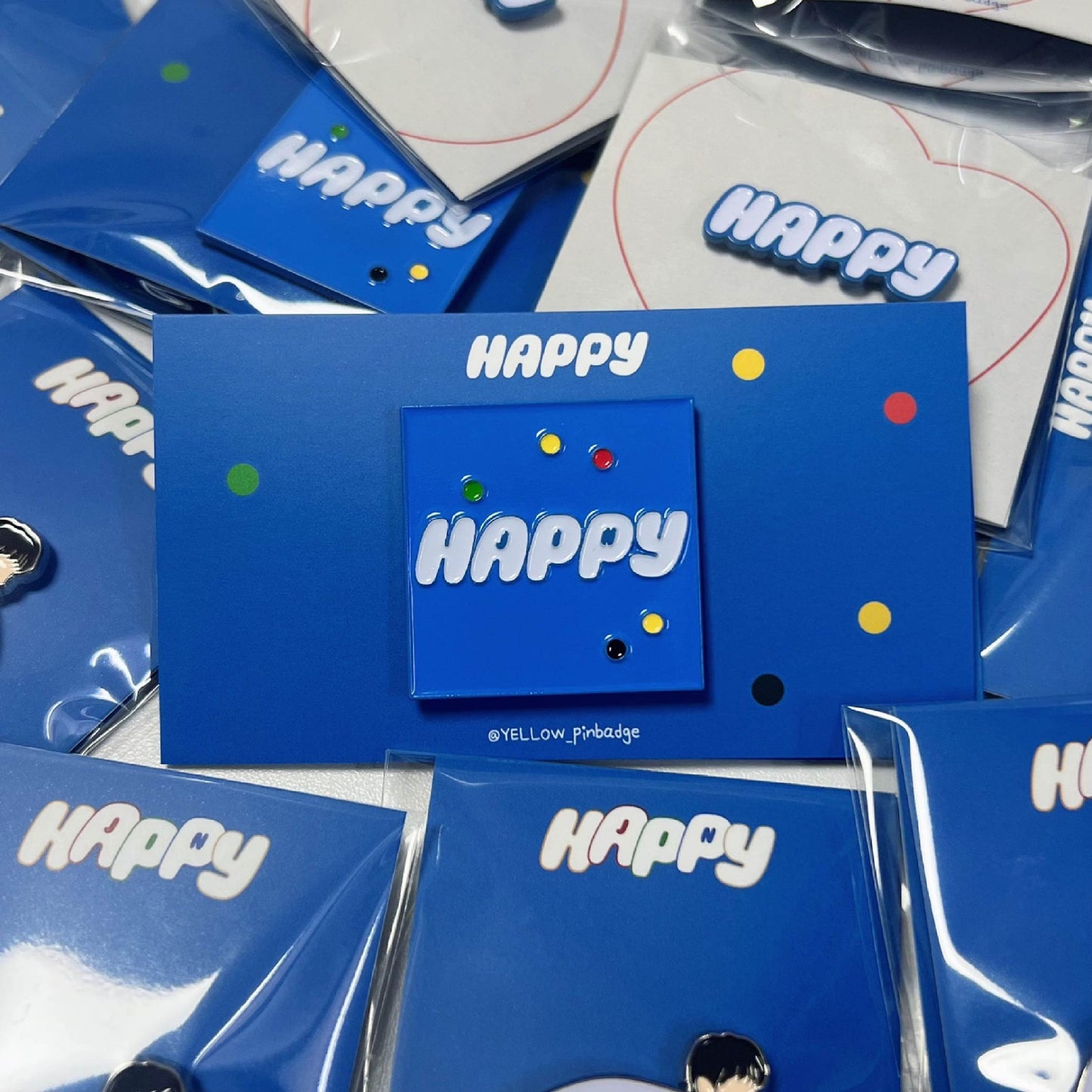 HAPPY ALBUM Enamel Pin