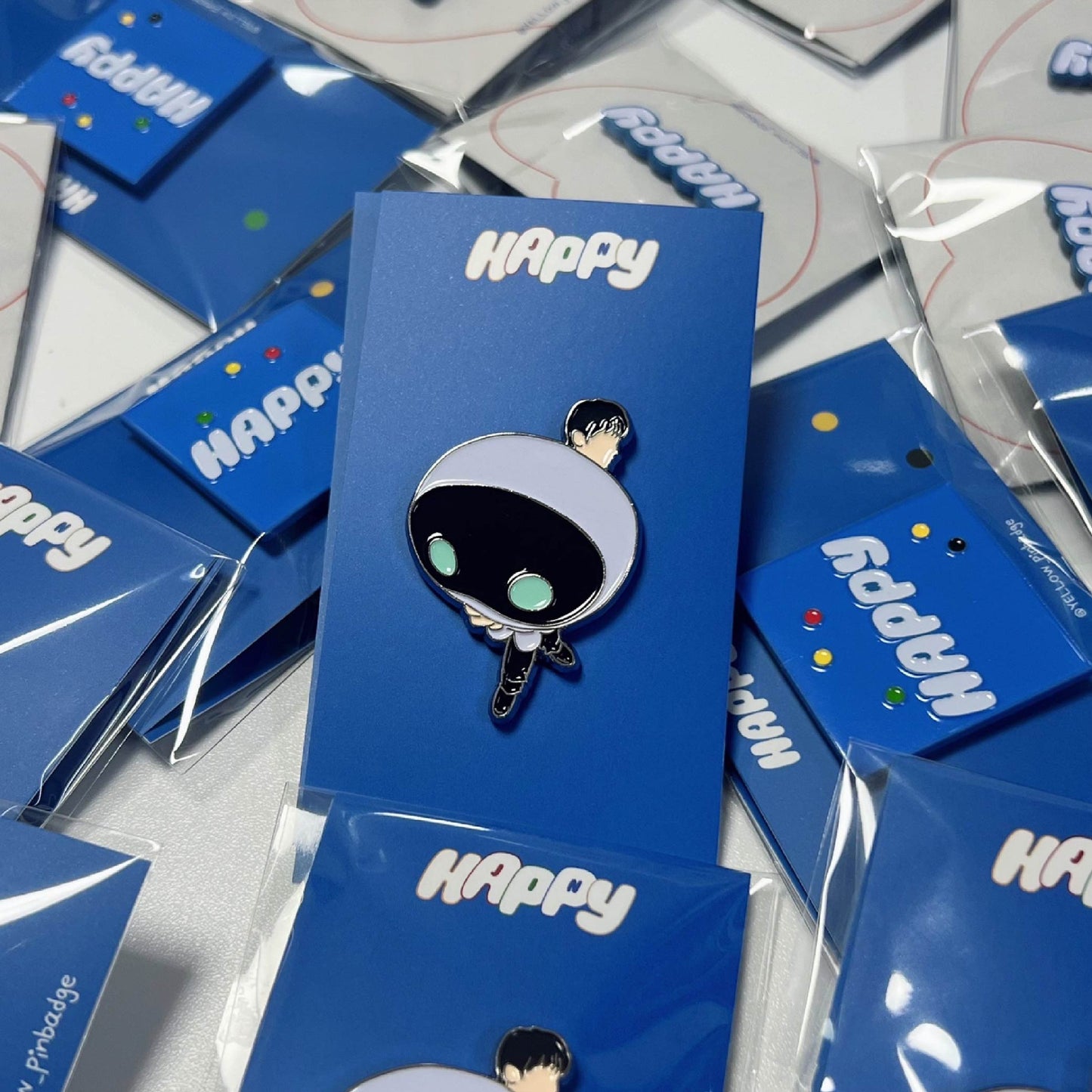 JIN WITH WOOTTEO Enamel Pin