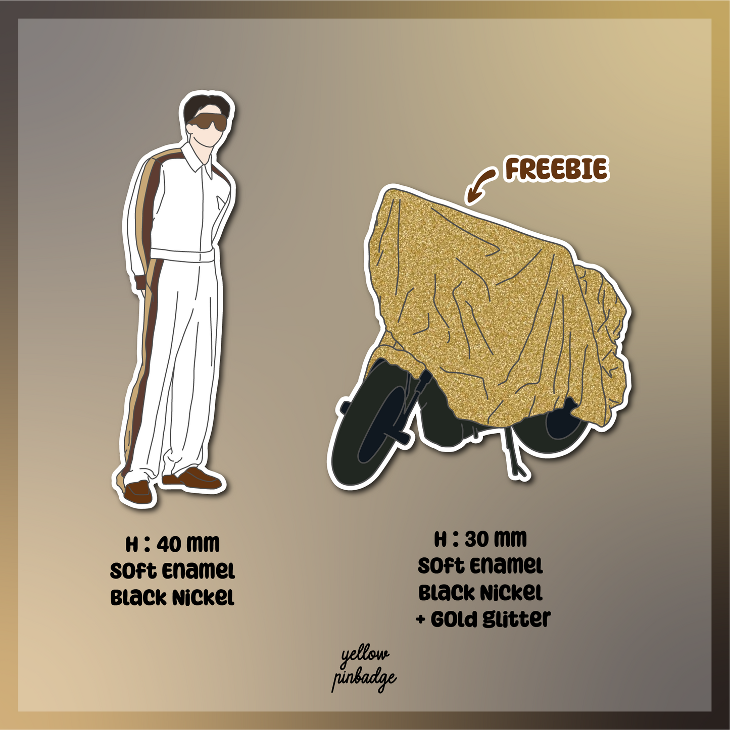 BOTTEGA NAMJOON Enamel Pin