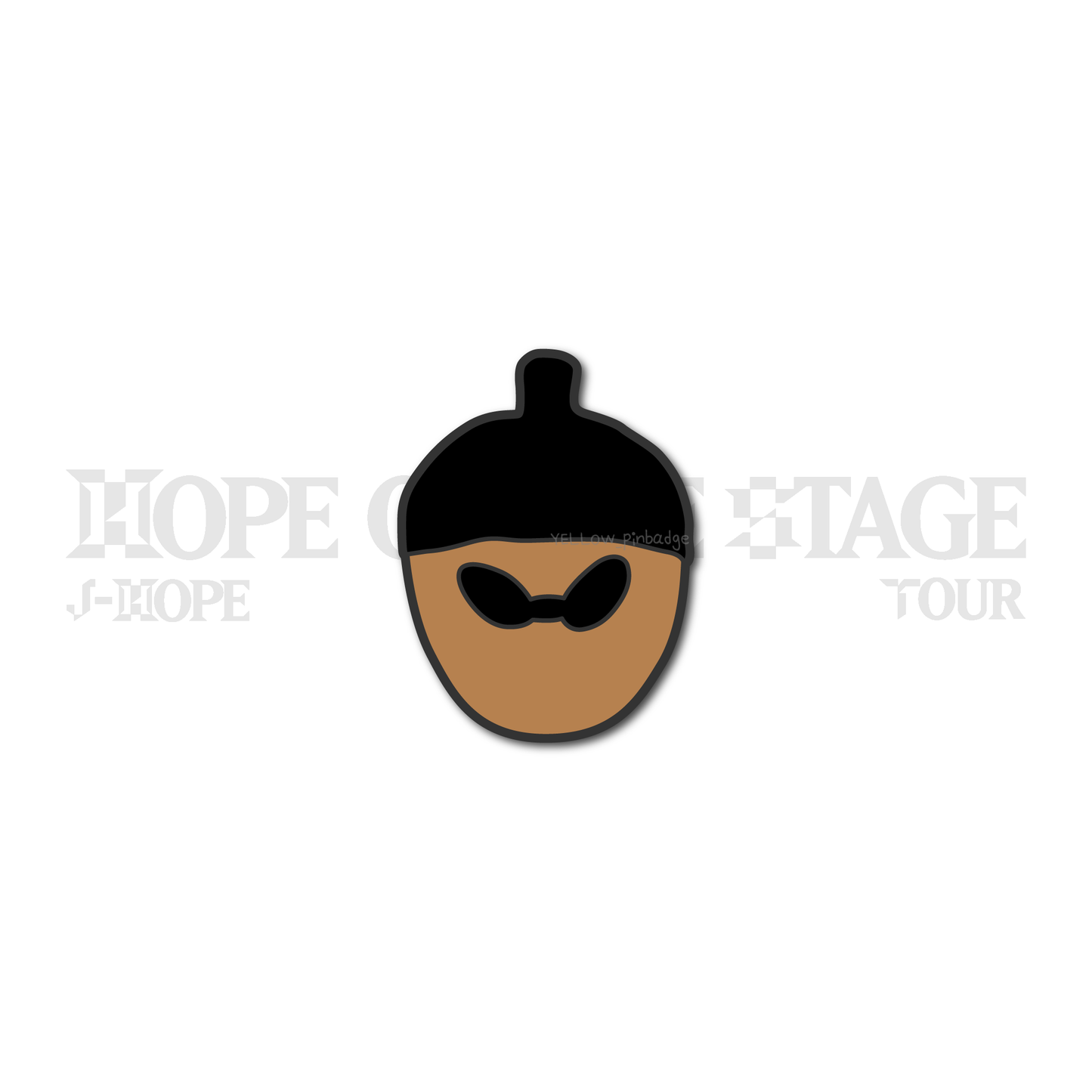 HOS ACORN Enamel Pin