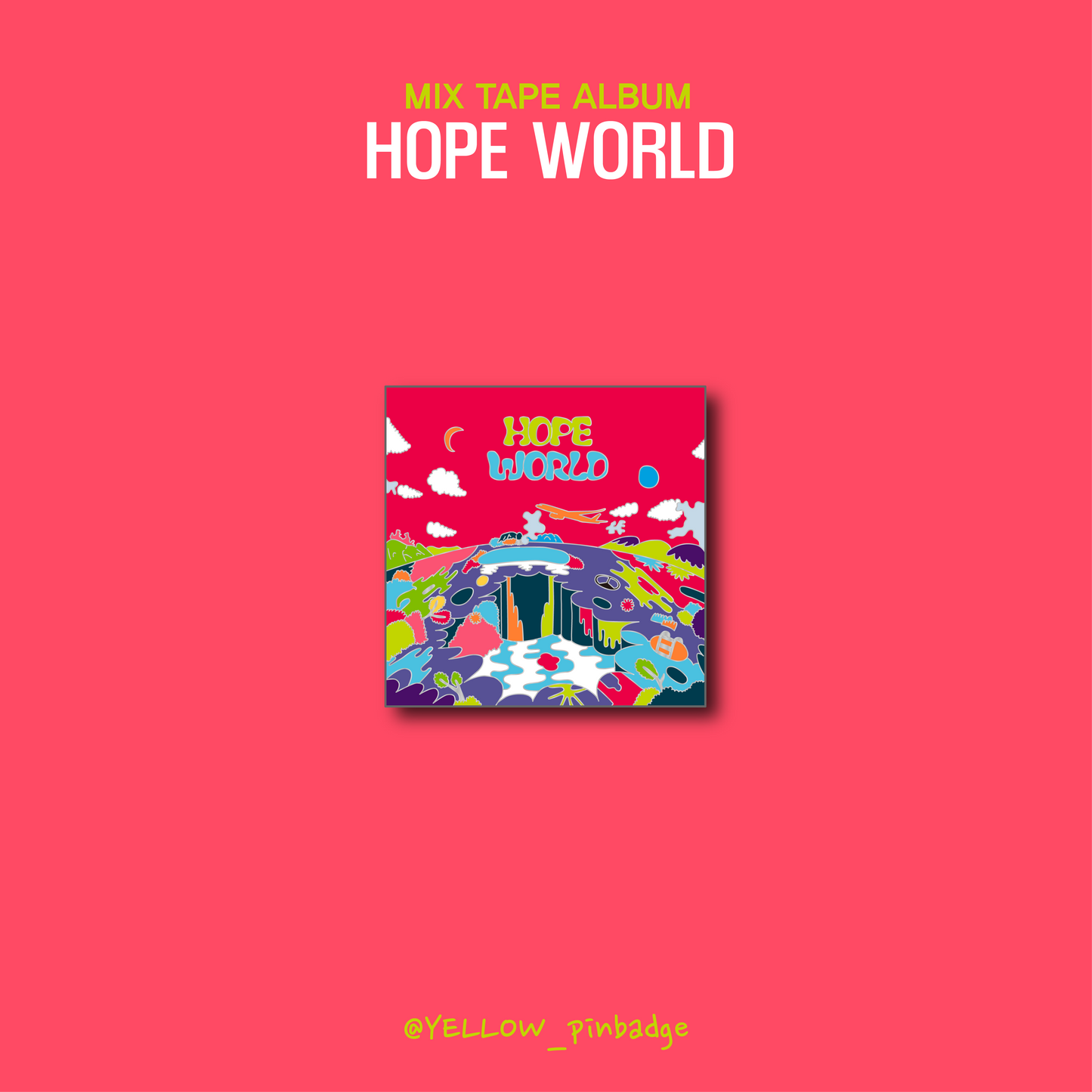HOPE WORLD ALBUM _ Enamel Pin