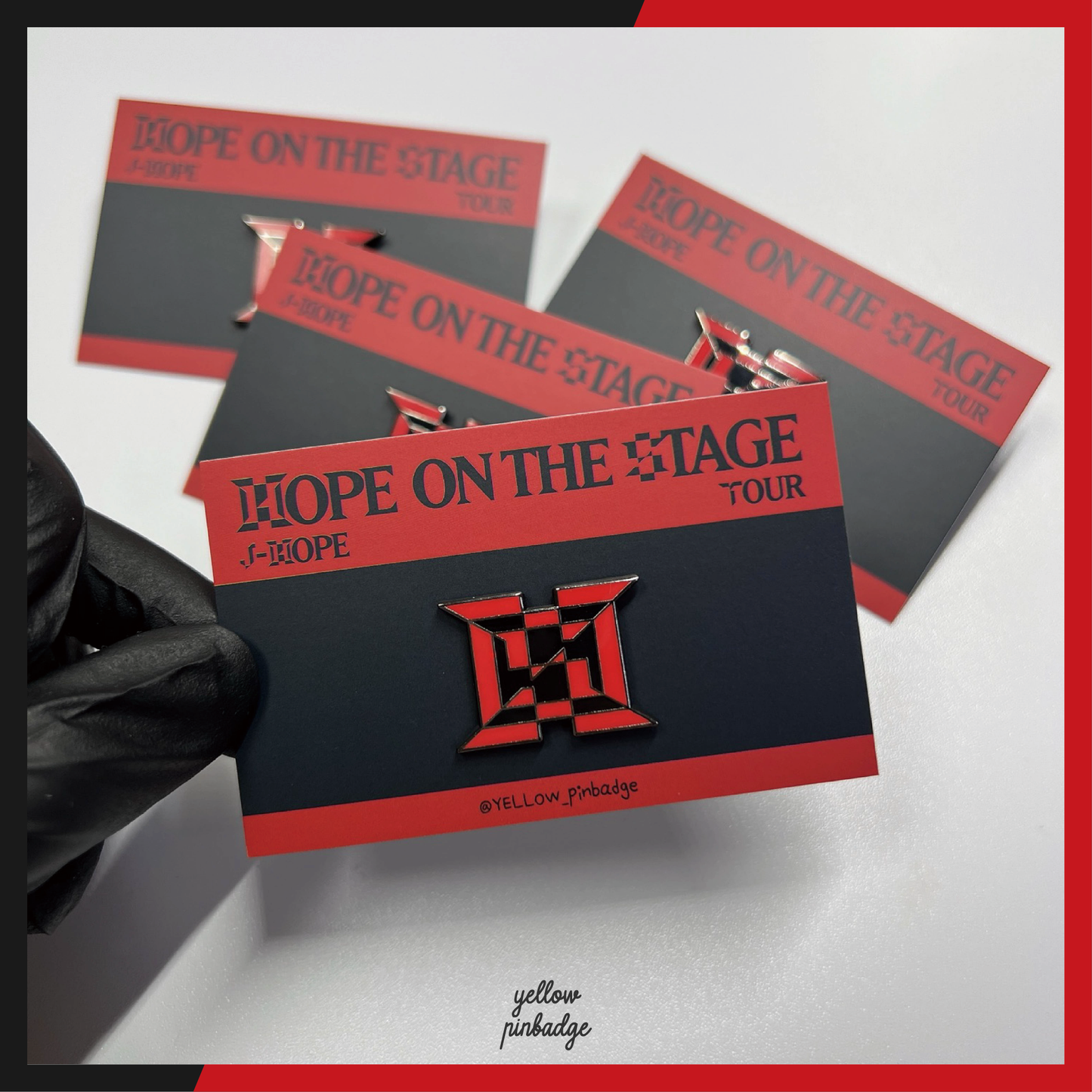 HOPE ON THE STAGE LOGO Enamel Pin