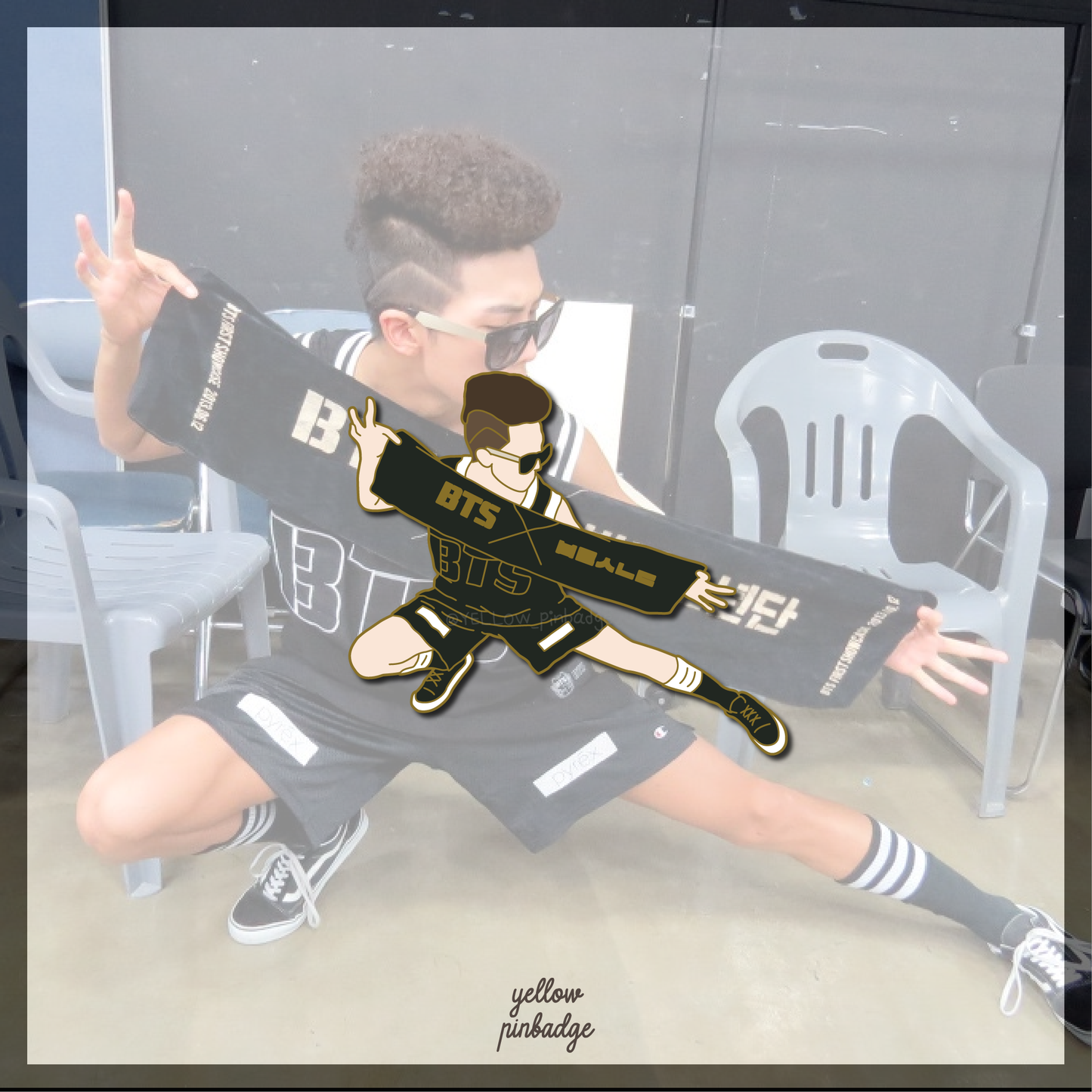 RAP MONSTER_Enamel Pin