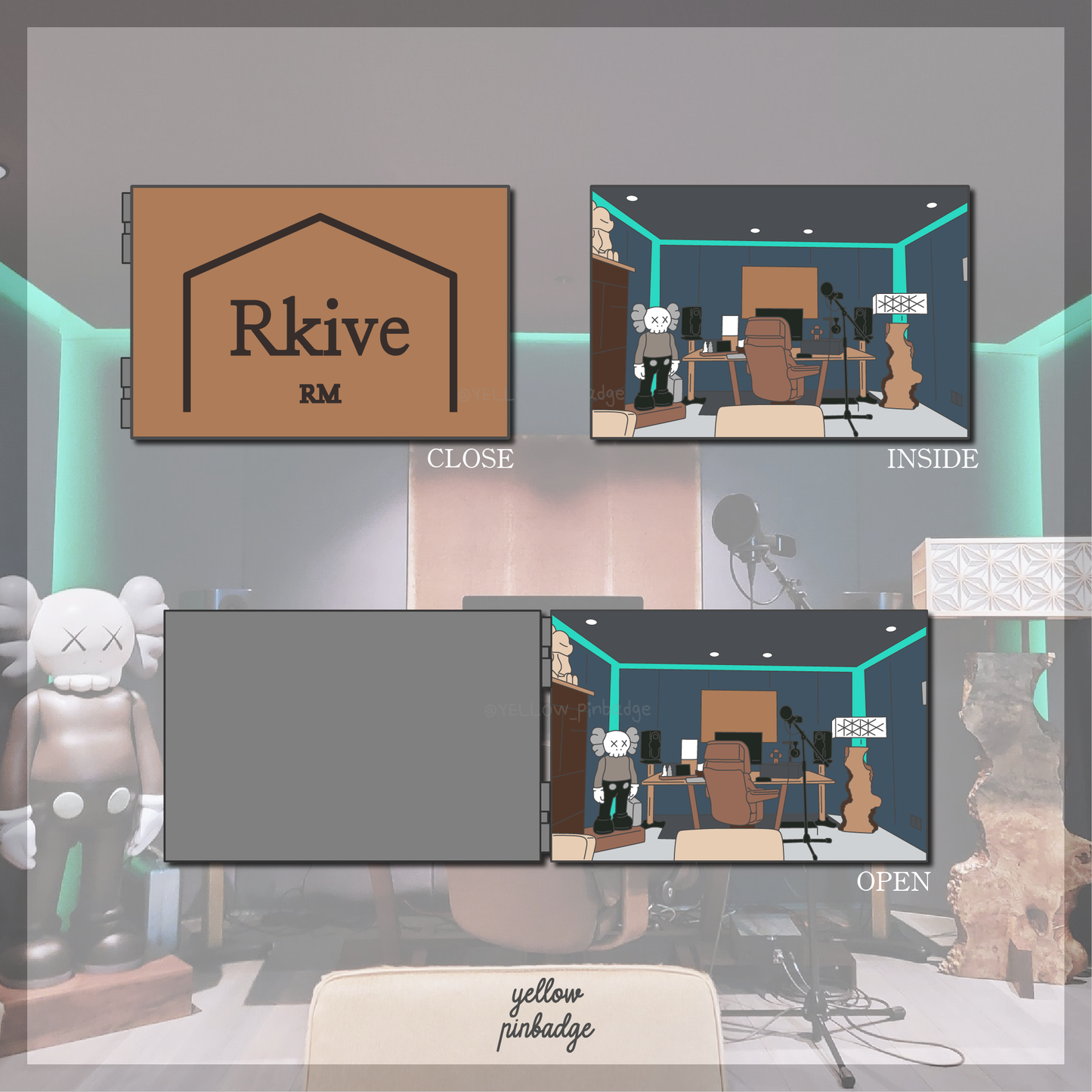 RKIVE_Enamel Pin