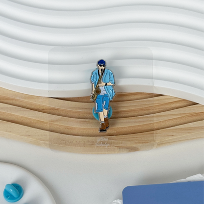 RM's Saxophone_Enamel Pin