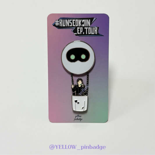 WOOTTEO air balloon Enamel Pin
