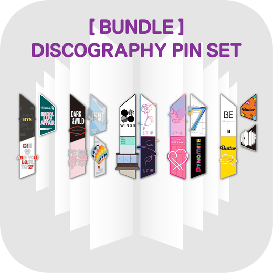 [BUNDLE] DISCOGRAPHY PIN SET