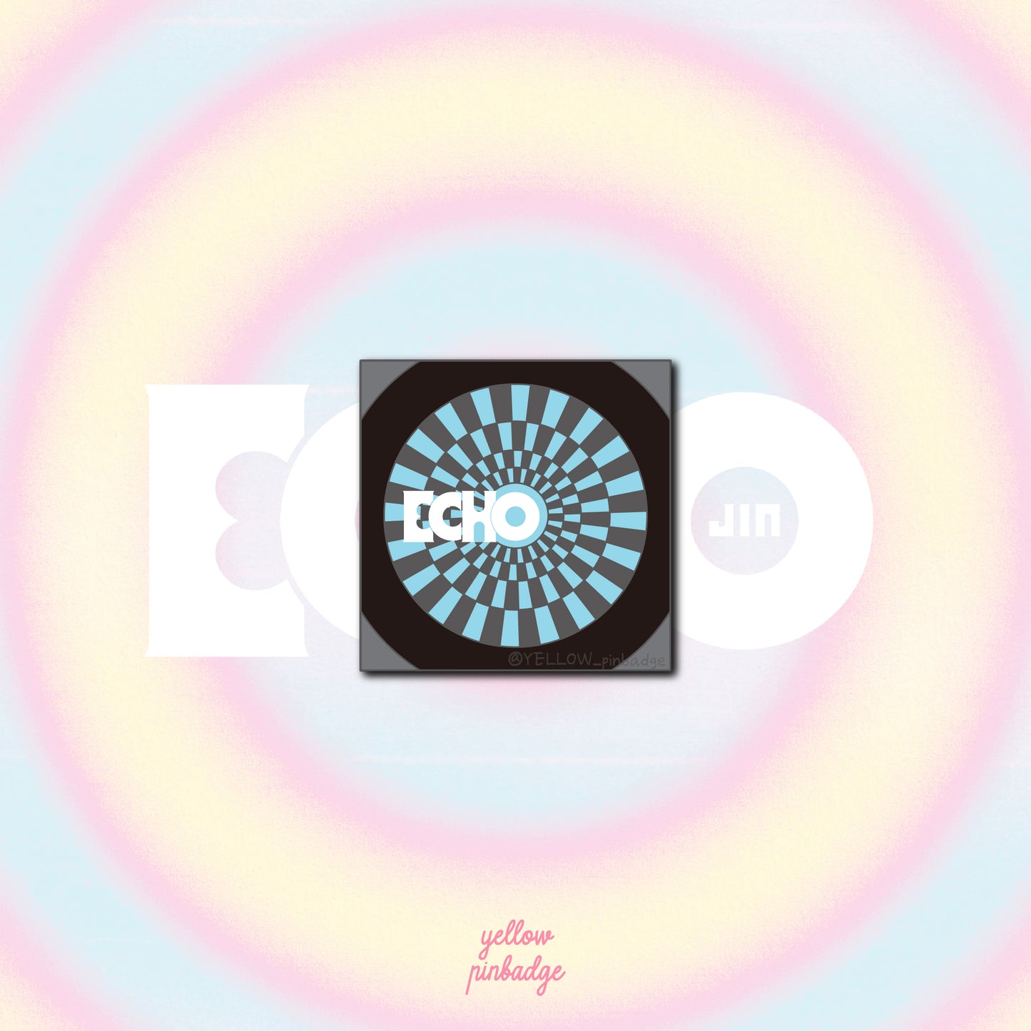 [PRE-ORDER] ECHO ALBUM_Enamel Pin