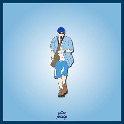 RM's Saxophone_Enamel Pin