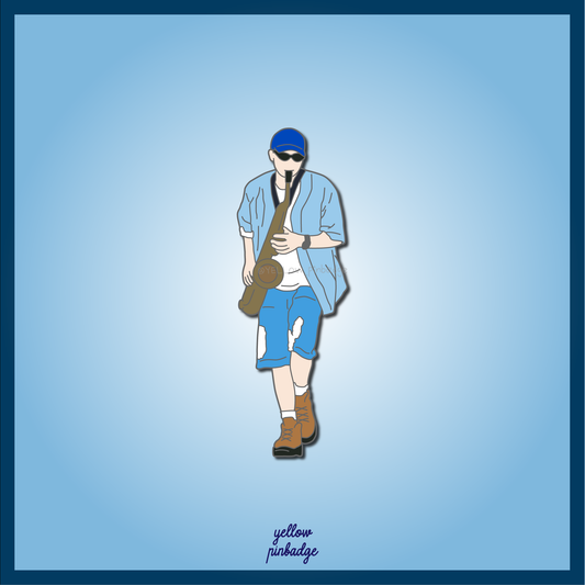 RM's Saxophone_Enamel Pin