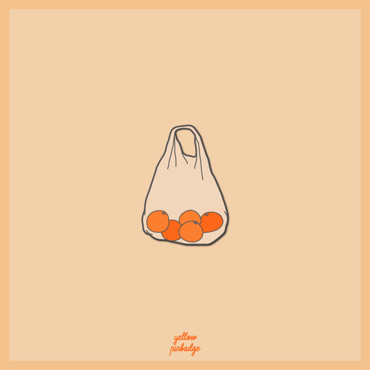 🍊 Yoongi in a bag of tangerines 🍊